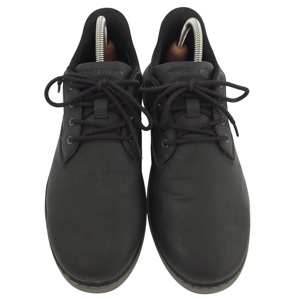Skechers Hands Free Swift Fit Shoes Mens 10.5 Black Slip-in Walking Comfort